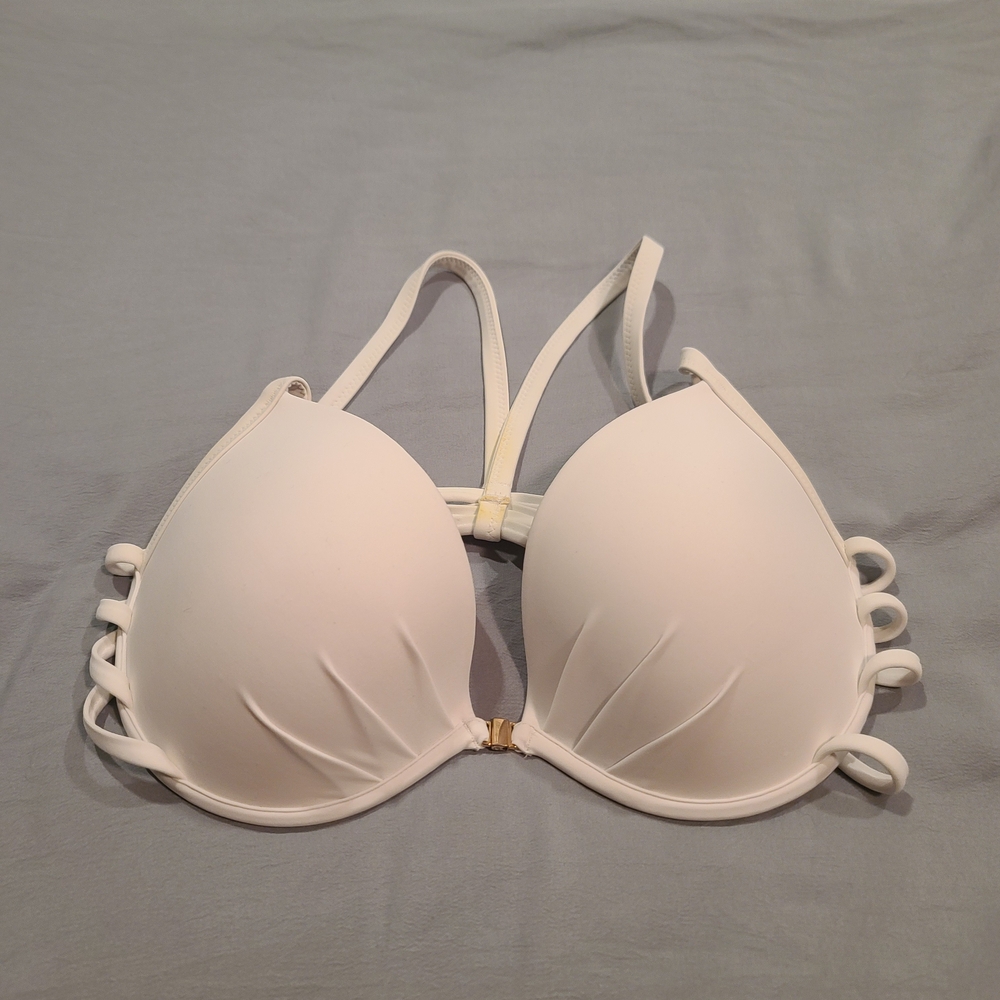 Victoria's Secret Cream Bikini Top